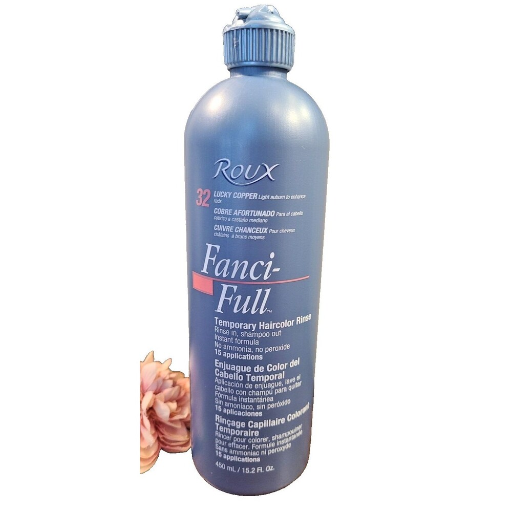 Roux Fanci-Full #32 Lucky Copper RINSE Temporary Haircolor 15.2 oz / 450 ml NOS
